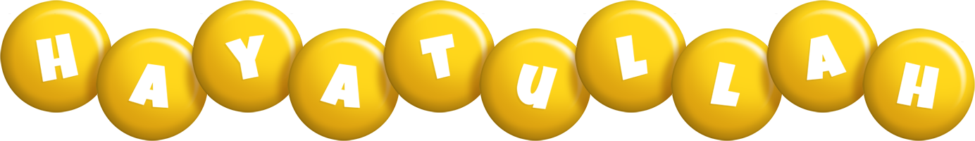 Hayatullah candy-yellow logo