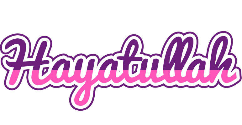 Hayatullah cheerful logo