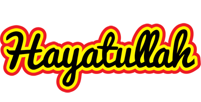 Hayatullah flaming logo
