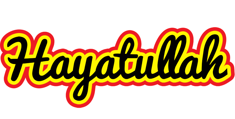 Hayatullah flaming logo