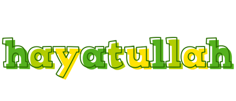 Hayatullah juice logo