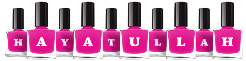 Hayatullah nails logo