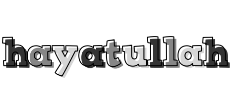 Hayatullah night logo