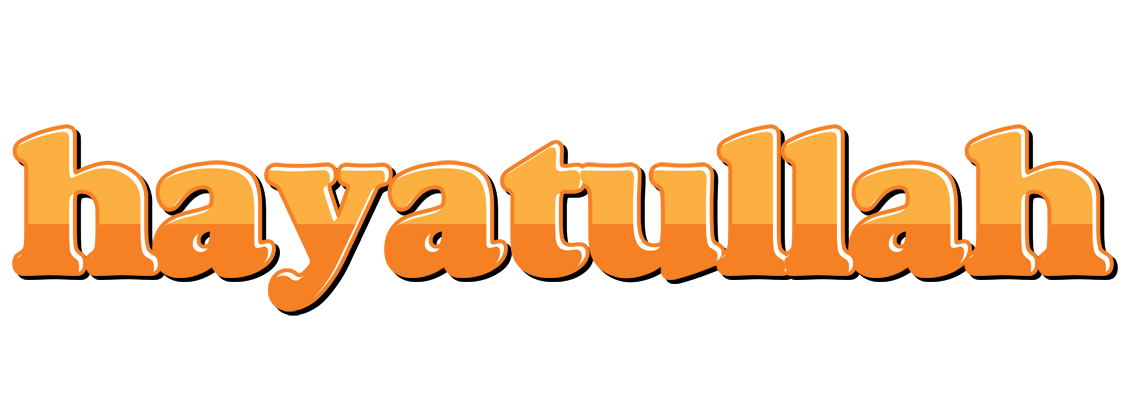 Hayatullah orange logo