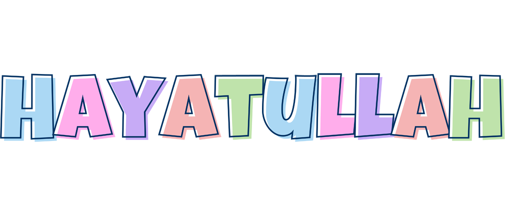 Hayatullah pastel logo