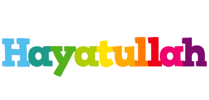 Hayatullah rainbows logo