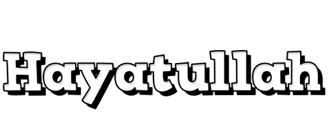 Hayatullah snowing logo