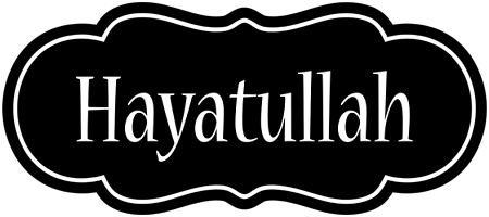 Hayatullah welcome logo