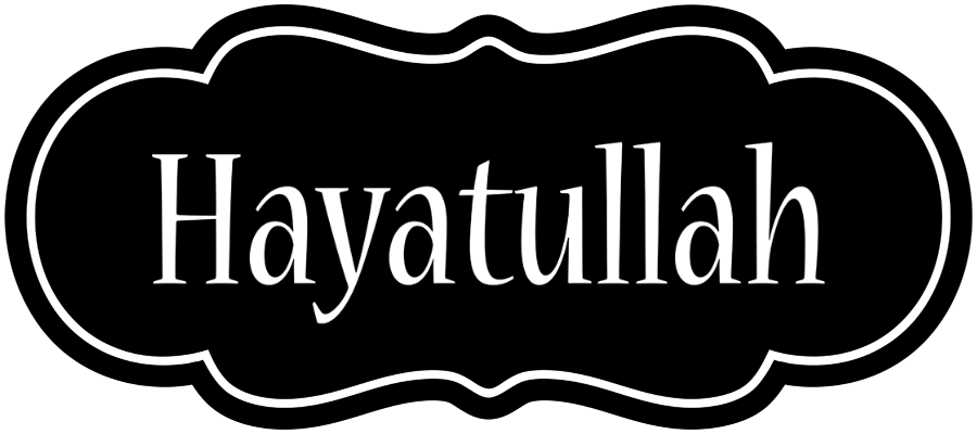 Hayatullah welcome logo