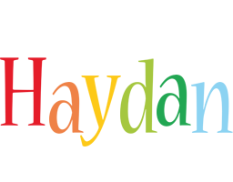 Haydan birthday logo