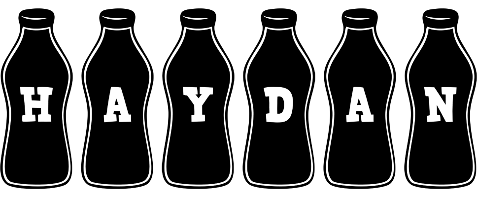 Haydan bottle logo