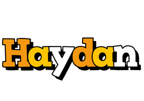 Haydan cartoon logo