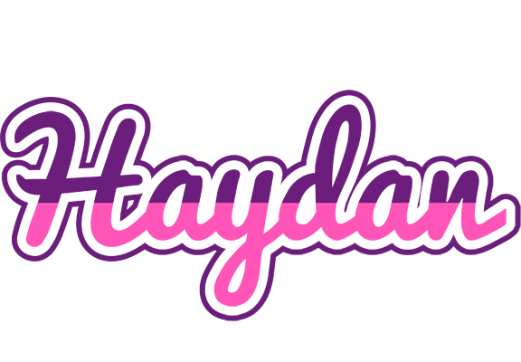Haydan cheerful logo