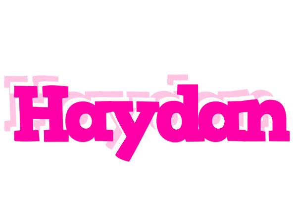 Haydan dancing logo