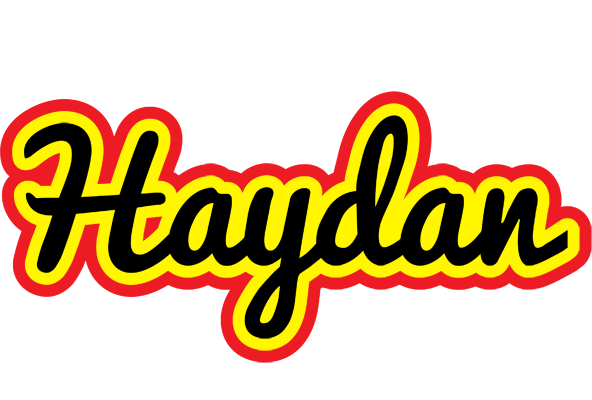 Haydan flaming logo