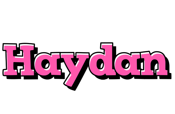 Haydan girlish logo