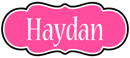 Haydan invitation logo