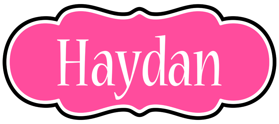 Haydan invitation logo