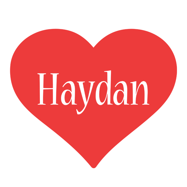 Haydan love logo