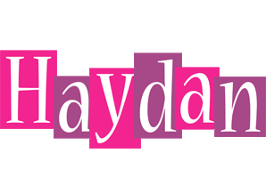 Haydan whine logo