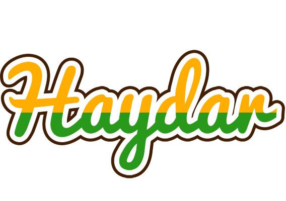 Haydar banana logo