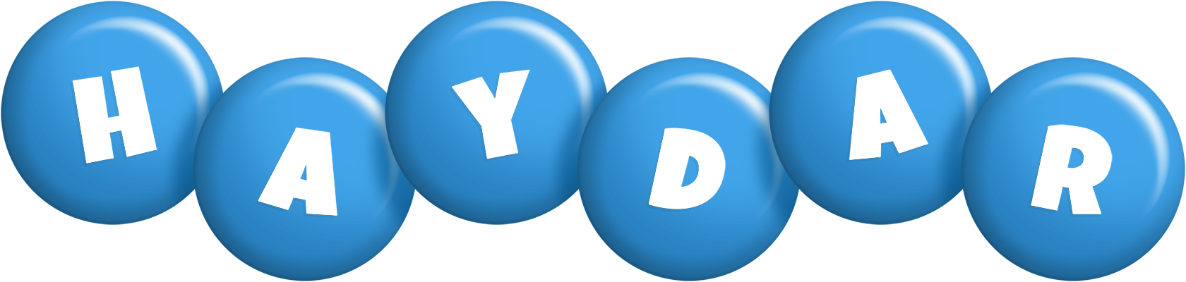 Haydar candy-blue logo
