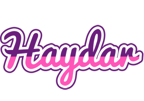 Haydar cheerful logo