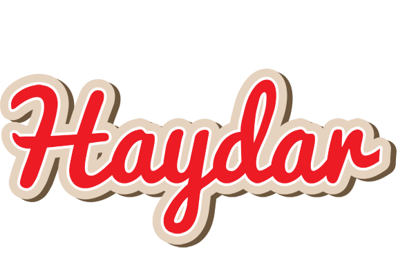 Haydar chocolate logo