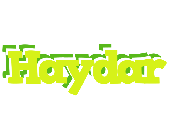 Haydar citrus logo