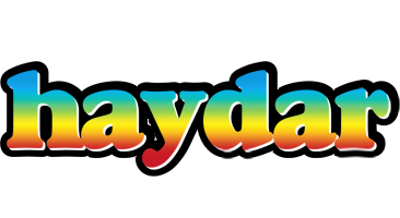 Haydar color logo