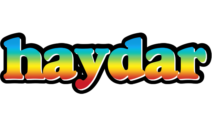 Haydar color logo