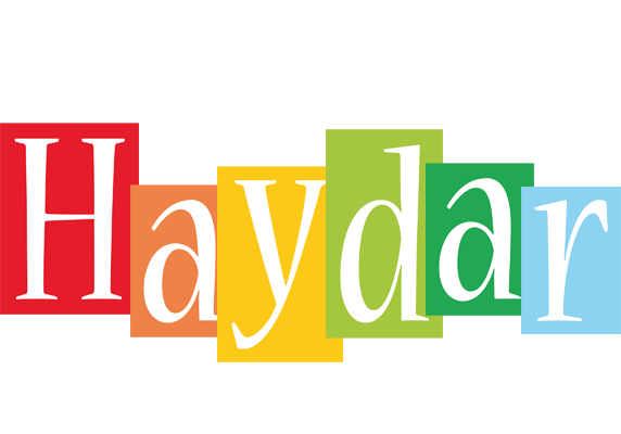 Haydar colors logo
