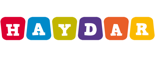 Haydar daycare logo