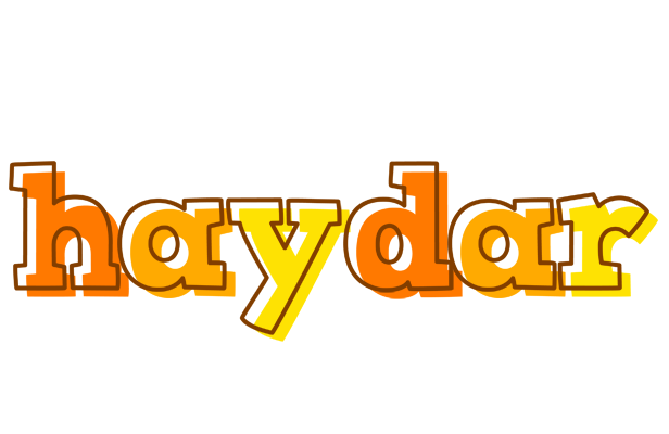 Haydar desert logo