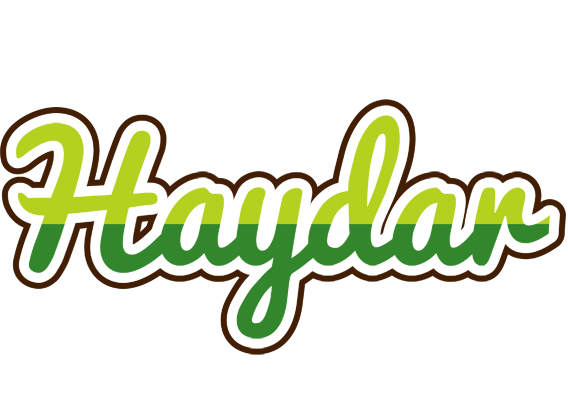 Haydar golfing logo