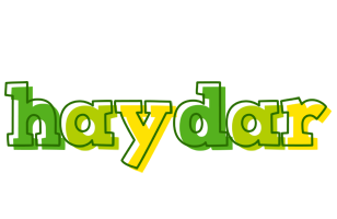 Haydar juice logo
