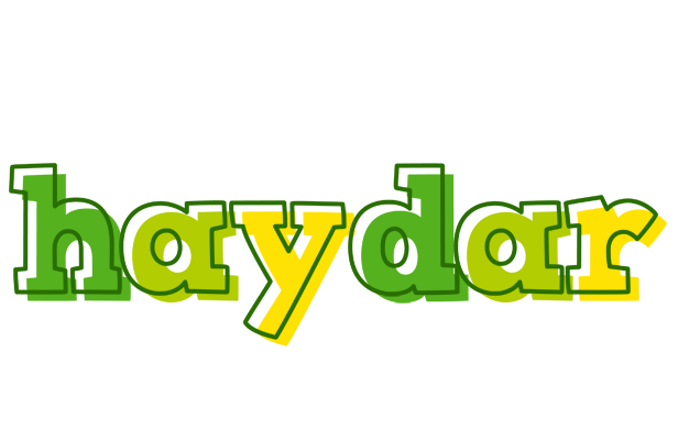 Haydar juice logo