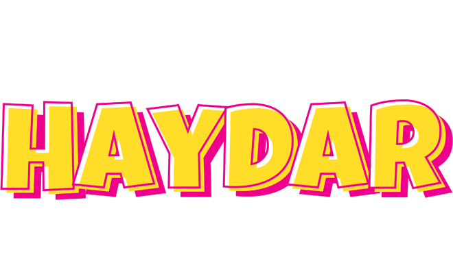 Haydar kaboom logo