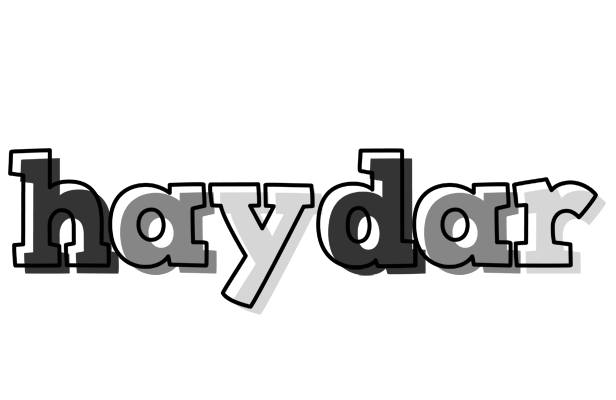 Haydar night logo