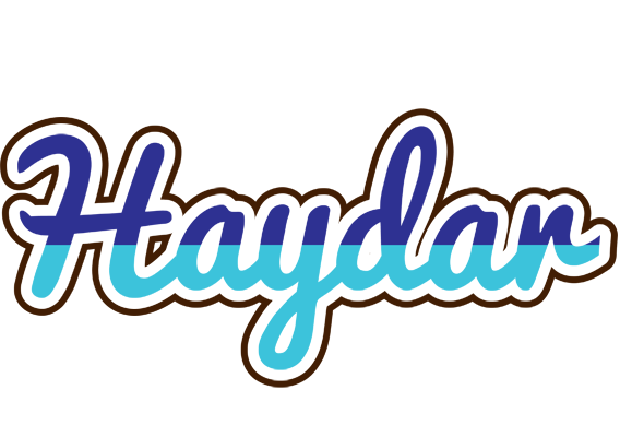 Haydar raining logo