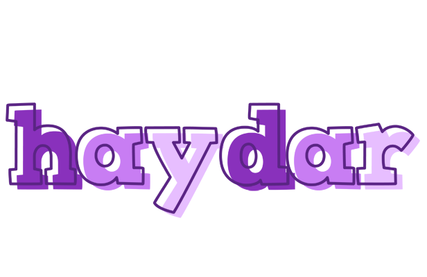 Haydar sensual logo