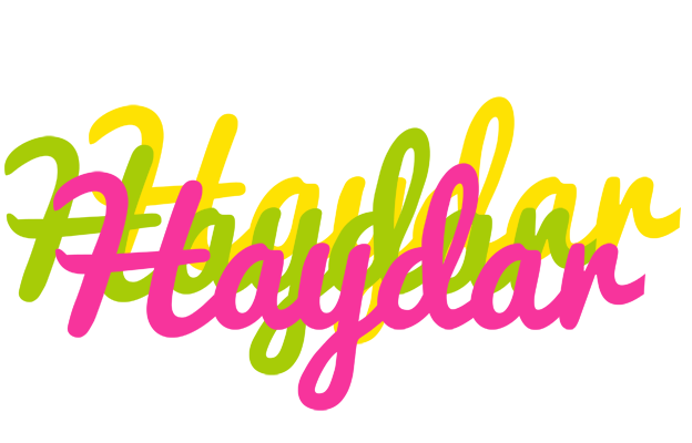 Haydar sweets logo