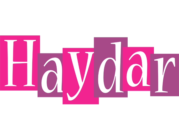 Haydar whine logo