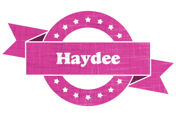 Haydee beauty logo