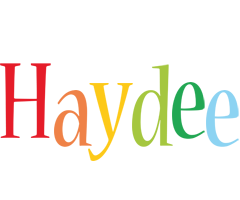 Haydee birthday logo