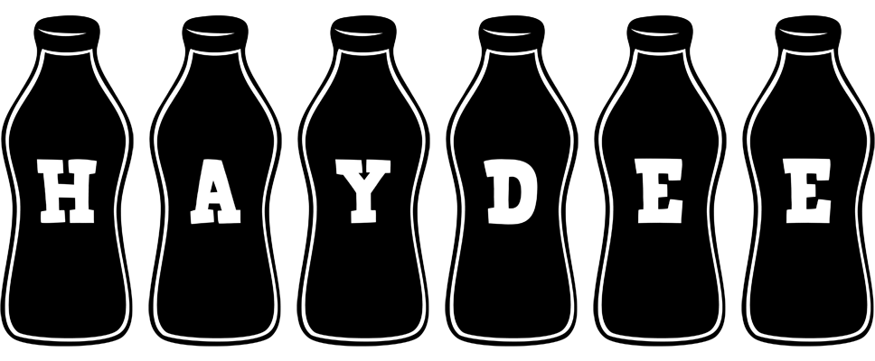 Haydee bottle logo