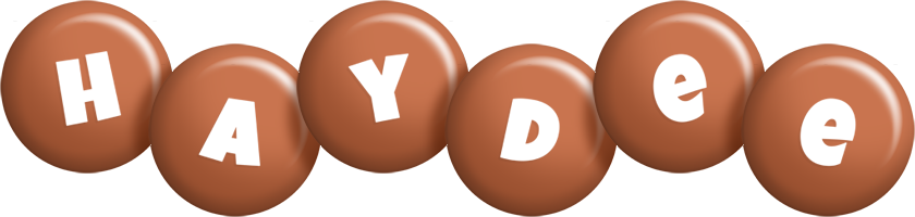 Haydee candy-brown logo