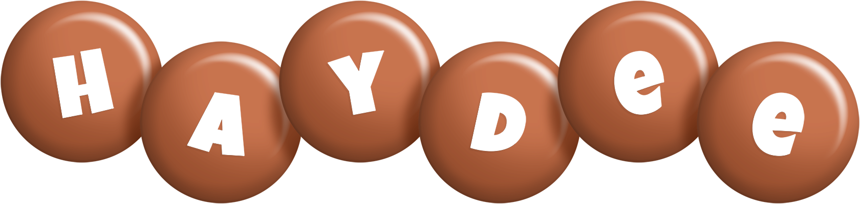 Haydee candy-brown logo