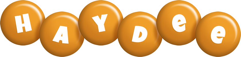 Haydee candy-orange logo