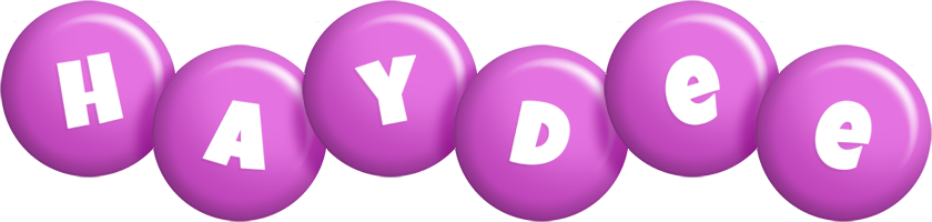 Haydee candy-purple logo